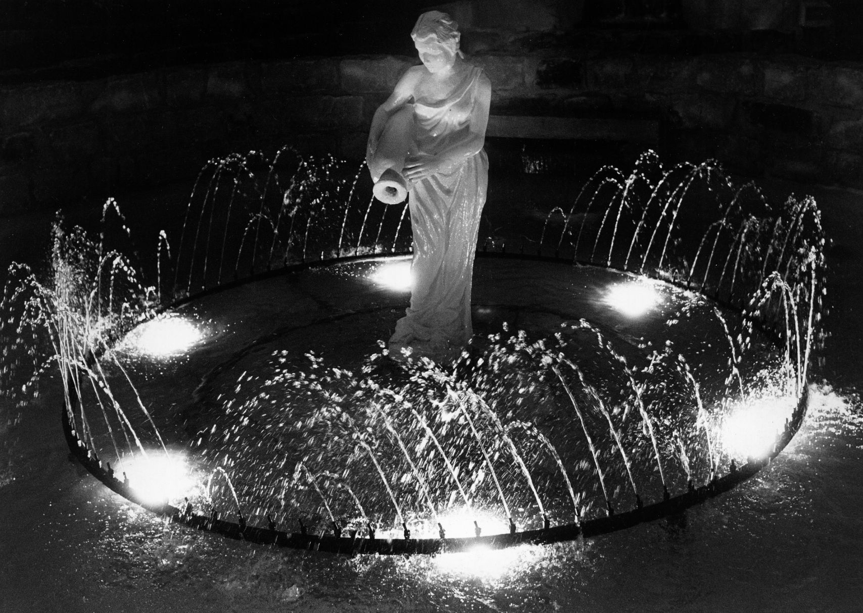 "Rebecca at the Well" at Sunken Gardens